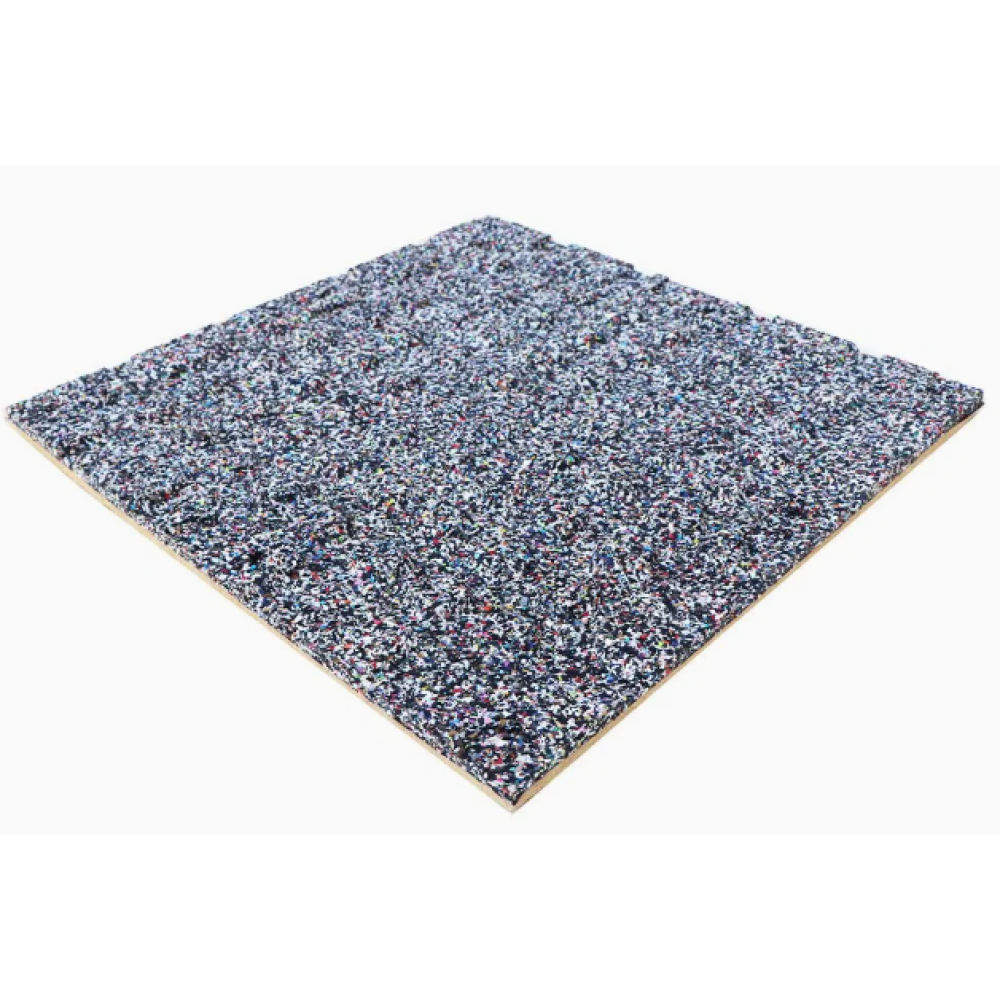 Wood grain rubber floor Mat 1000*1000*20mm