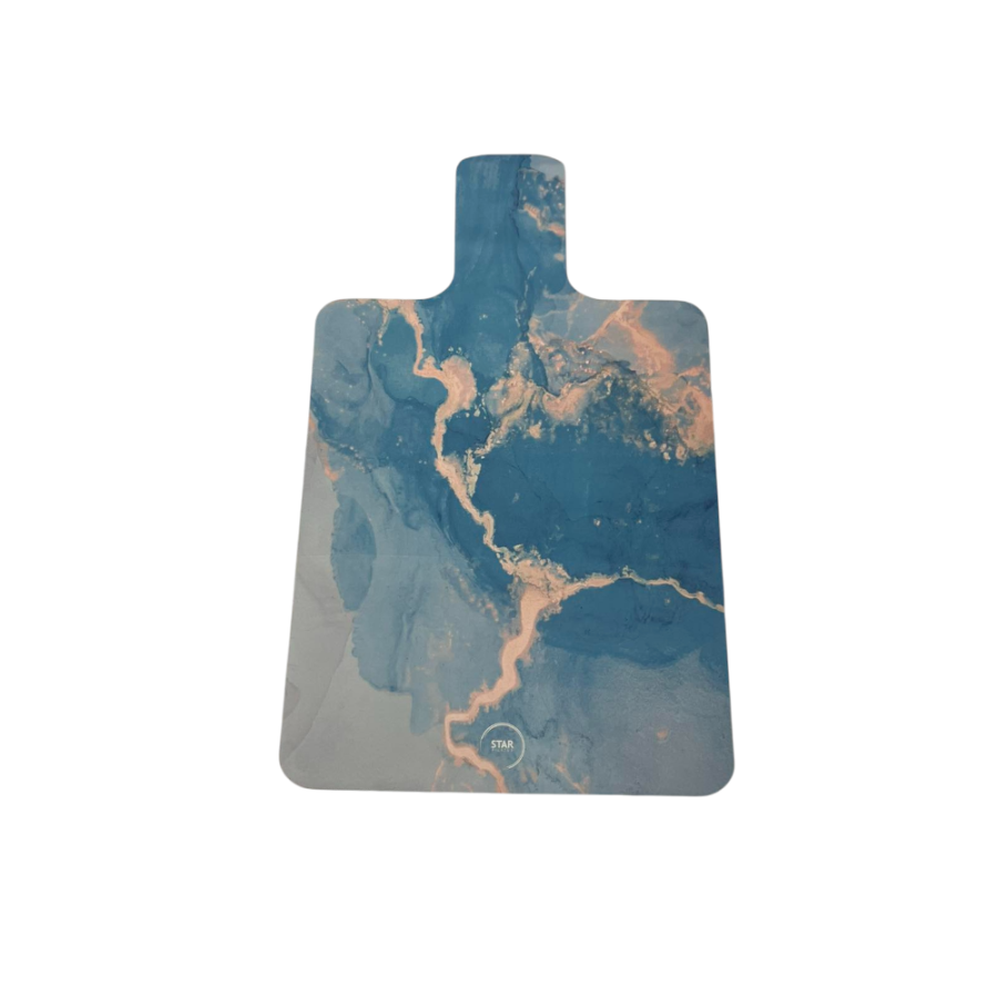 Στρώμα Πλατφόρμας Pilates Suede Blue Beige