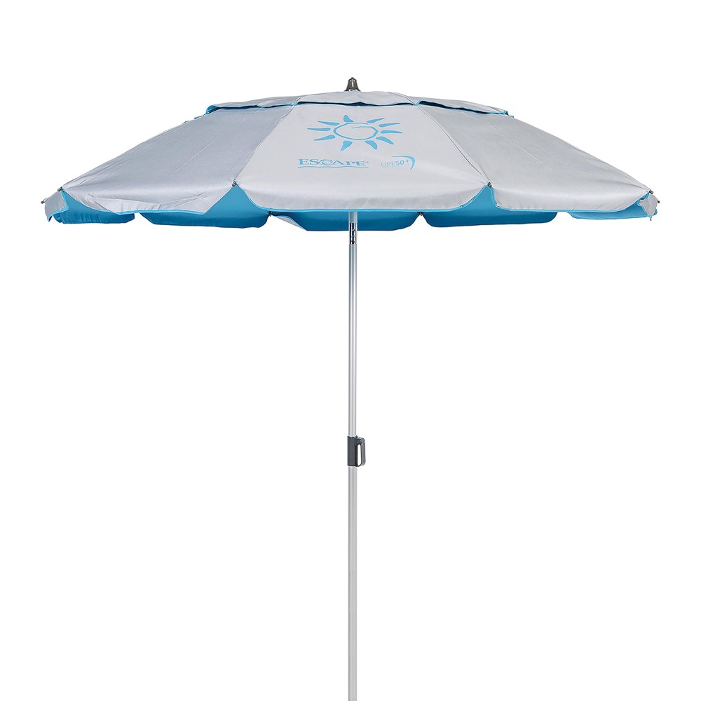 Ομπρέλα Παραλίας Αλουμινίου Escape 2,2m PE 180gsm UPF50+ Γαλάζιο