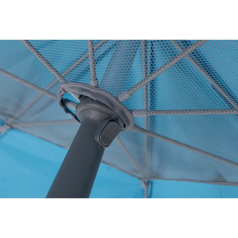 Ομπρέλα Παραλίας Αλουμινίου Escape 2,2m PE 180gsm UPF50+ Γαλάζιο