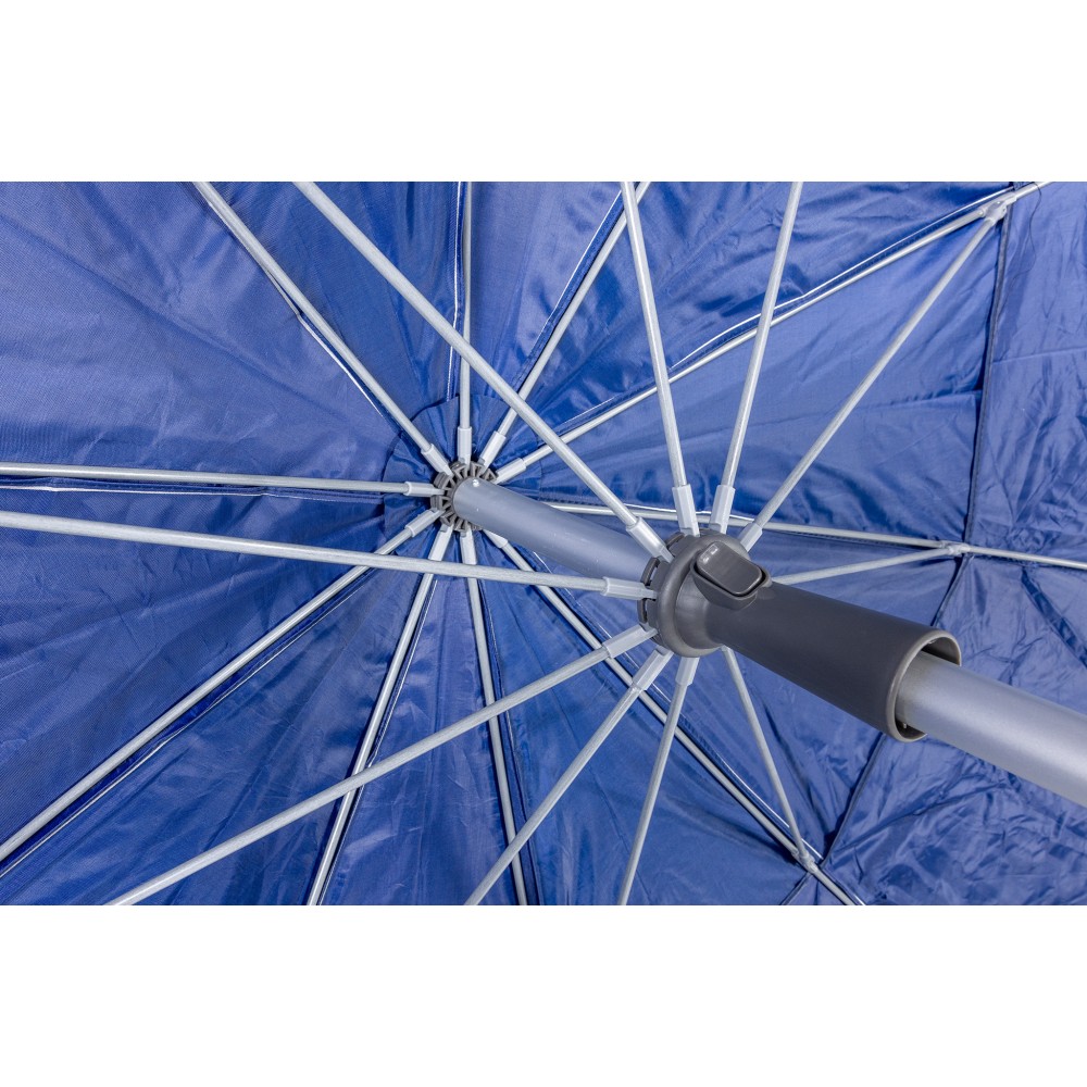 Ομπρέλα Παραλίας Αλουμινίου Escape 2,2m Oxford 210D UPF50+ Μπλε