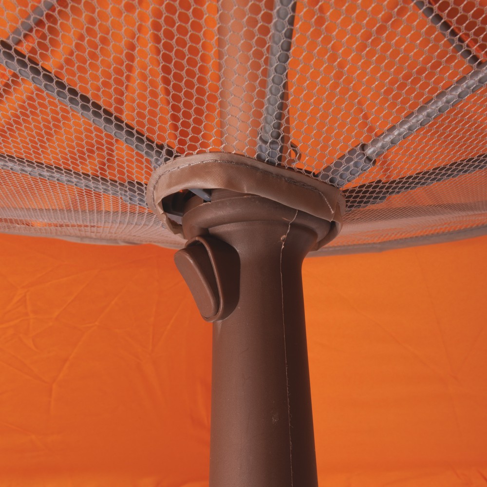 Ομπρέλα Παραλίας Αλουμινίου Escape 2,2m PE 180g UPF50+ Πορτοκαλί