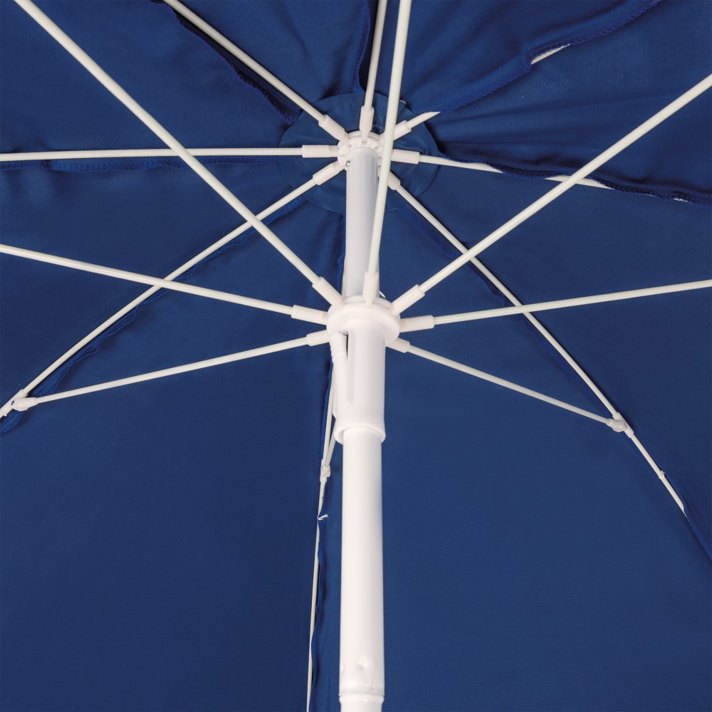 Ομπρέλα Παραλίας 2m 180gsm 8 Ακτίνες 4mm Μπλε