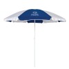 Ομπρέλα Παραλίας 2m 180gsm 8 Ακτίνες 4mm Μπλε/Λευκή