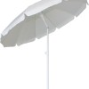 Ομπρέλα Παραλίας Escape 2m 10 Ακτίνες Λευκό