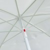 Ομπρέλα Παραλίας 2m 8 Ακτίνες Λευκή