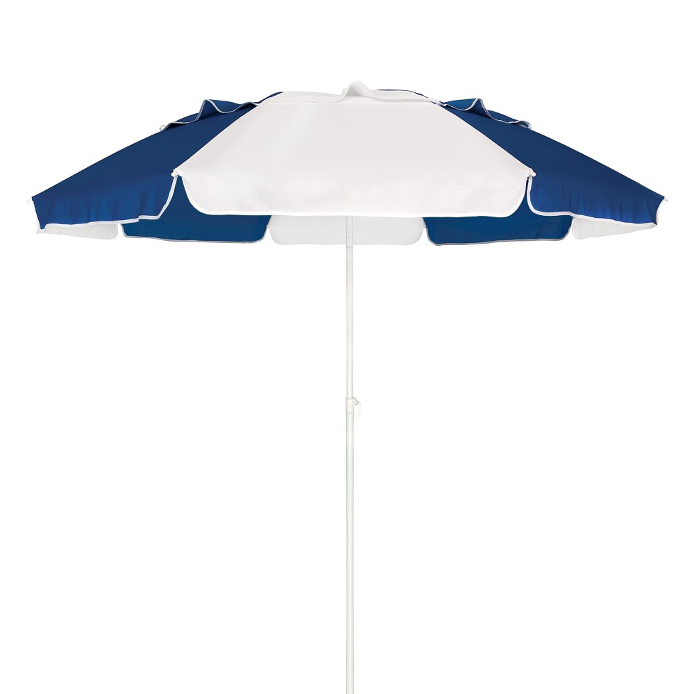Ομπρέλα Παραλίας Escape 2m 8 Ακτίνες μπλε/λευκό