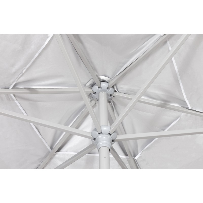 Ομπρέλα Παραλίας/Κήπου Escape 2.4m 6 Ακτίνες Silver Grey