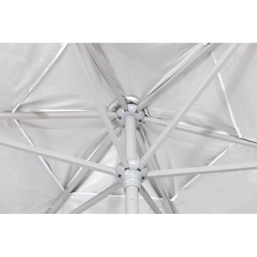Ομπρέλα Παραλίας/Κήπου Escape 2.4m 6 Ακτίνες Silver Grey