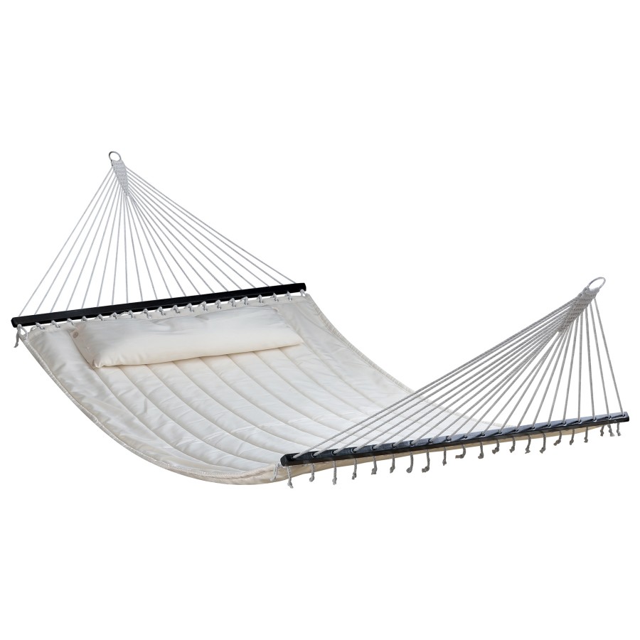 Αιώρα με Ξύλο Διπλή (Μπεζ)