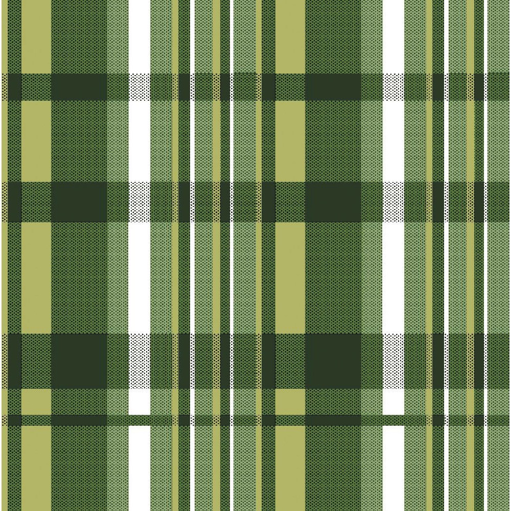 Πολυθρόνα 6 Θέσεων Πράσινου Σκελετού Πράσινο Καρό Μαξιλάρι