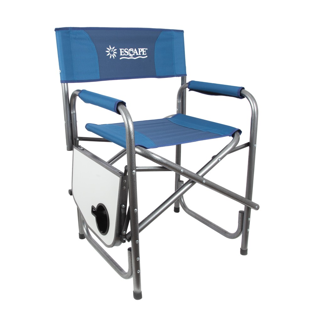 Πολυθρόνα Σκηνοθέτη ESCAPE Σιδερένια με Τραπέζι