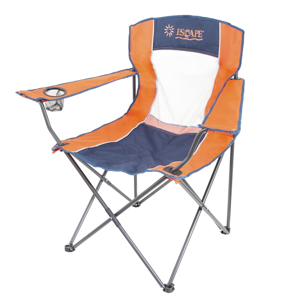 Καρέκλα Σπαστή Escape Πορτοκαλί/Μπλε