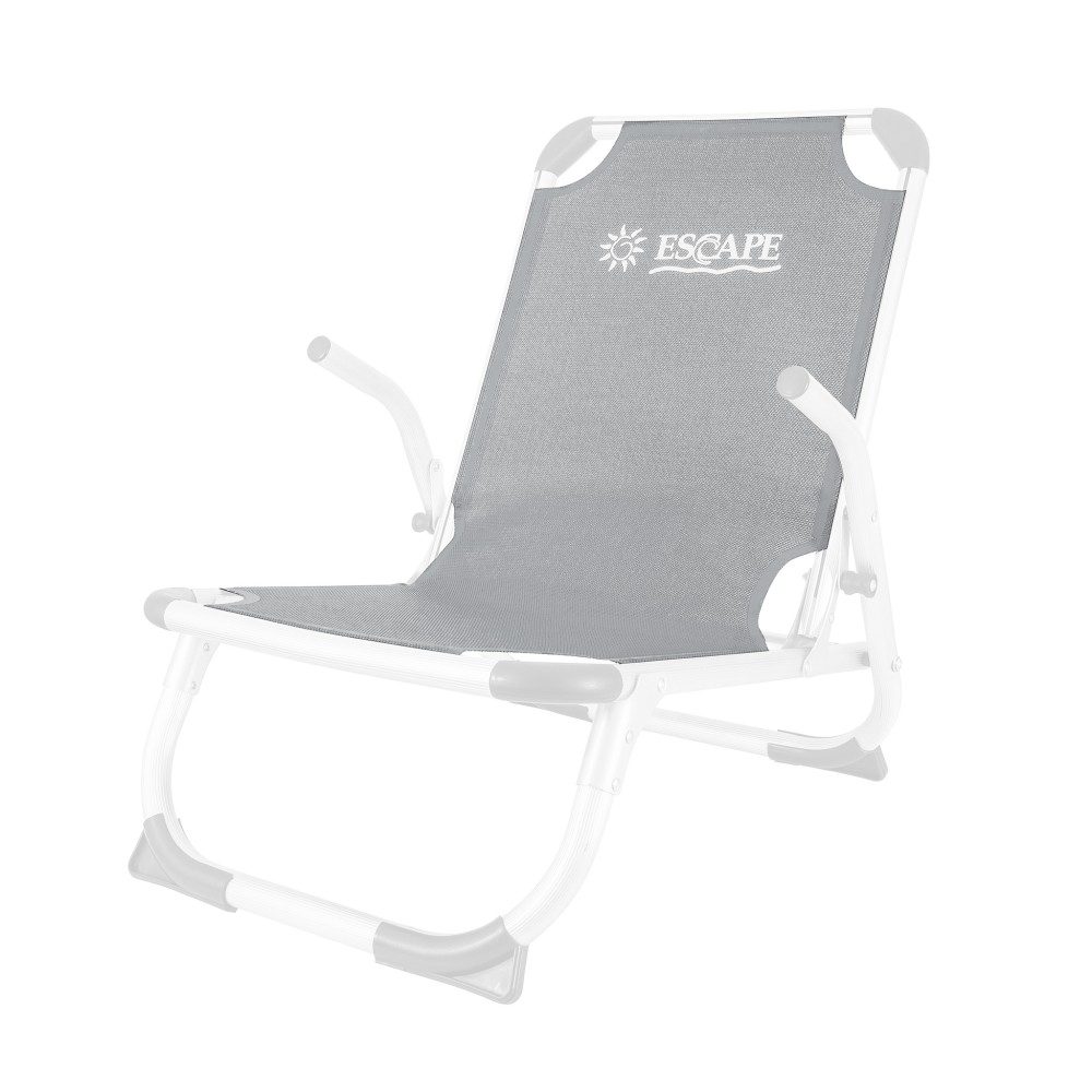 Ανταλλακτικό Ύφασμα Escape High Back / Escape Plus Ασπρο/Γκρι