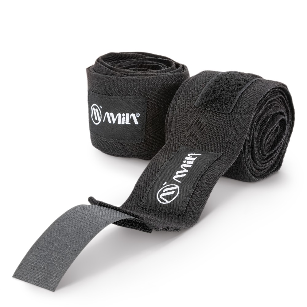 Μπαντάζ Πυγμαχίας AMILA HandWrap 3m Μαύρο