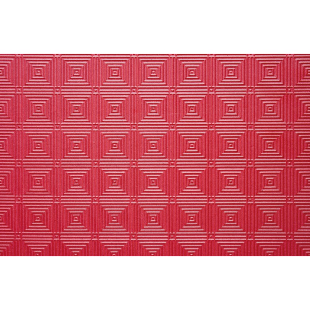 Δάπεδο Προστασίας EVA Διαμάντι 100x100cm 2,5cm Κόκκινο-Μπλε