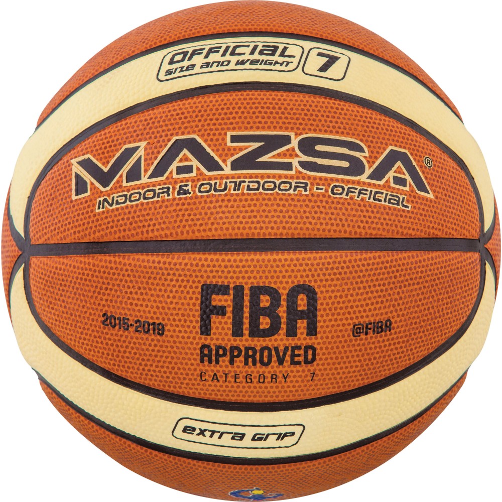 Μπάλα Basket MAZSA 0BB-41510 No. 7 FIBA Approved