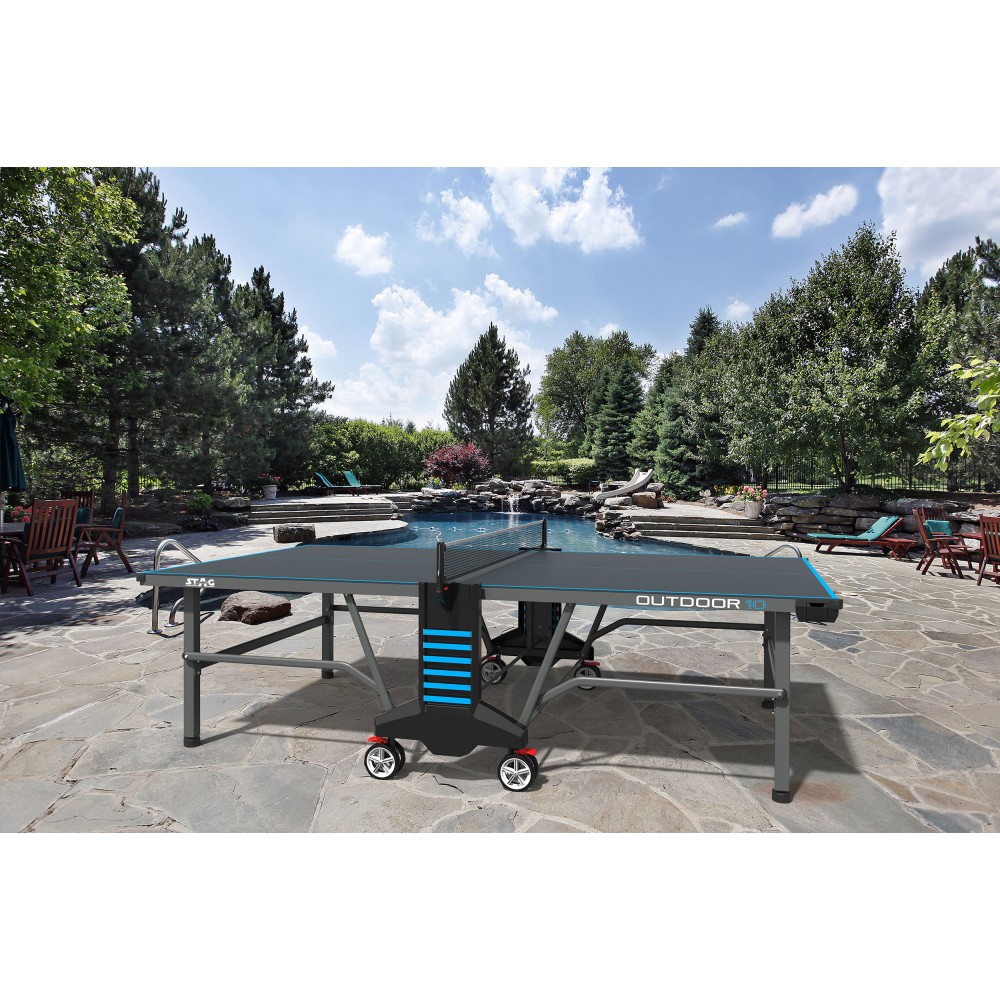 Τραπέζι Πινγκ Πονγκ Εξωτερικού Χώρου Stag Outdoor10 Γκρι
