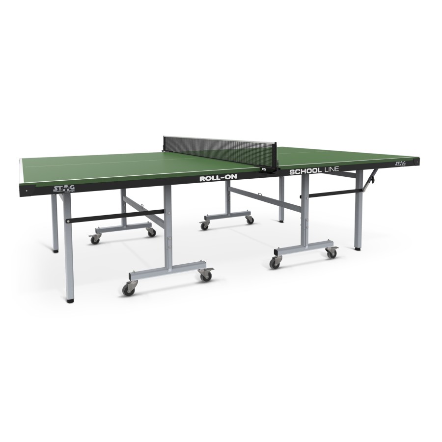 Τραπέζι Ping Pong Εσωτερικού Χώρου Stag School Πράσινο