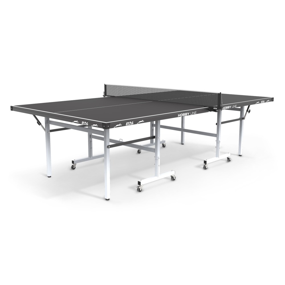 Τραπέζι Ping Pong Εσωτερικού Χώρου Stag Hobby 19mm Μαύρο