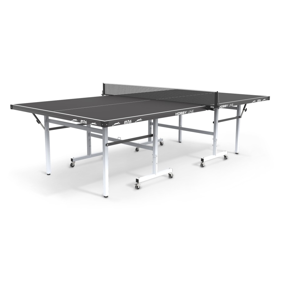 Τραπέζι Ping Pong Εσωτερικού Χώρου Stag Hobby 19mm Μαύρο