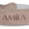 Ζώνη Άρσης Βαρών AMILA Δερμάτινη Μπεζ A Quality L