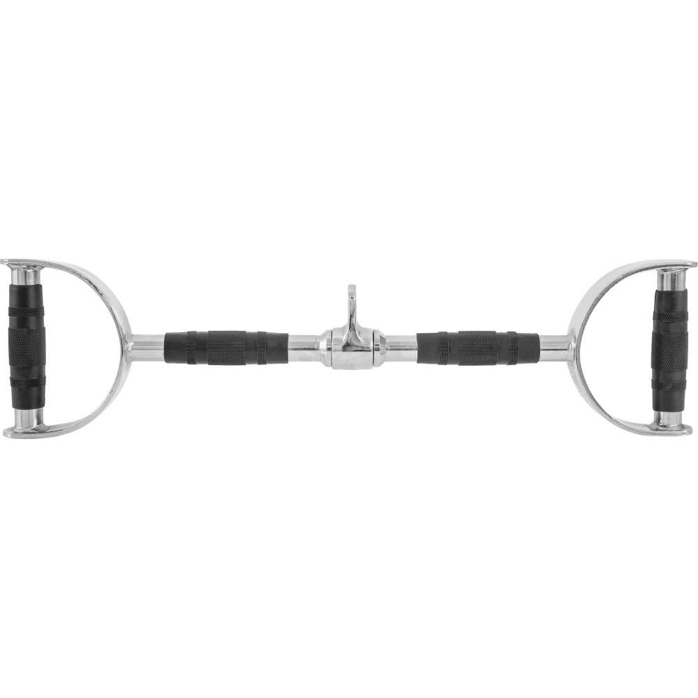 Μπάρα Τροχαλίας με Λαβές με επικάλυψη λάστιχου (86cm)