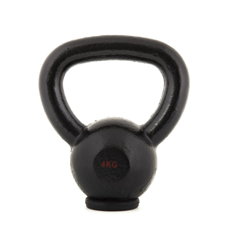 AMILA Kettlebell Cast Iron Rubber Base 4Kg