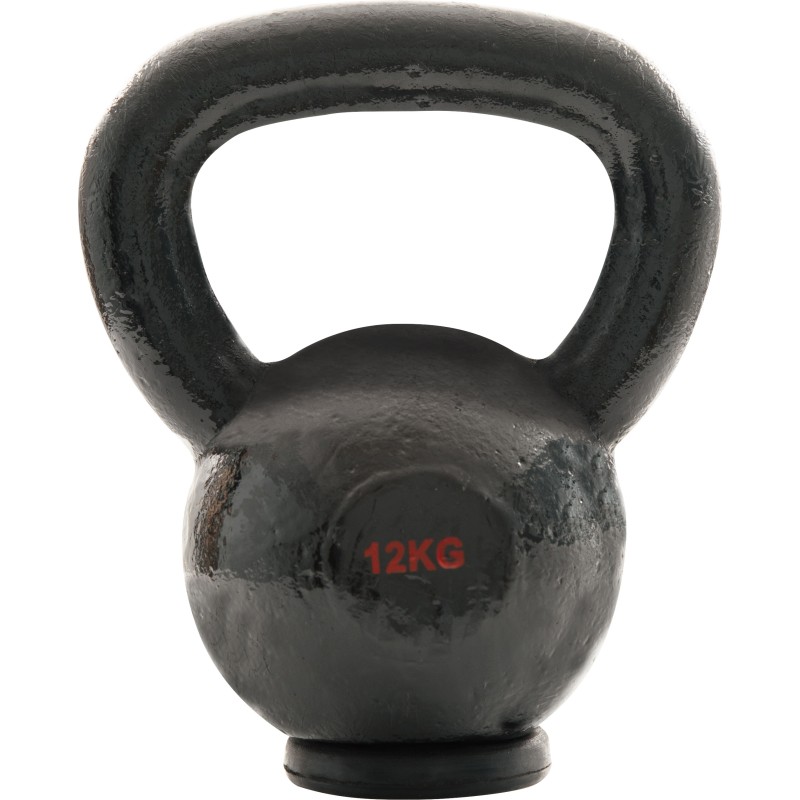AMILA Kettlebell Cast Iron Rubber Base 12Kg