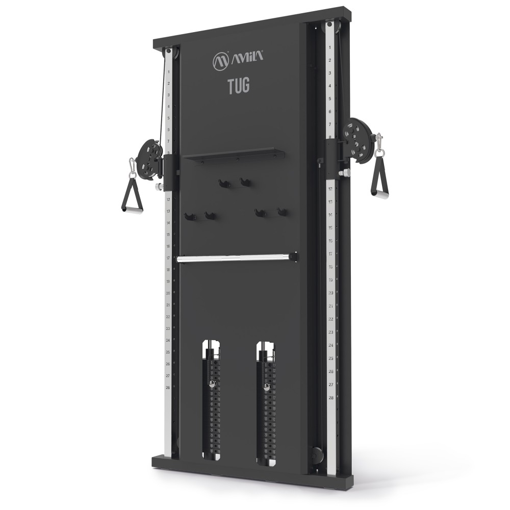 Επιτοίχια Διπλή Τροχαλία Dap Machine Tug