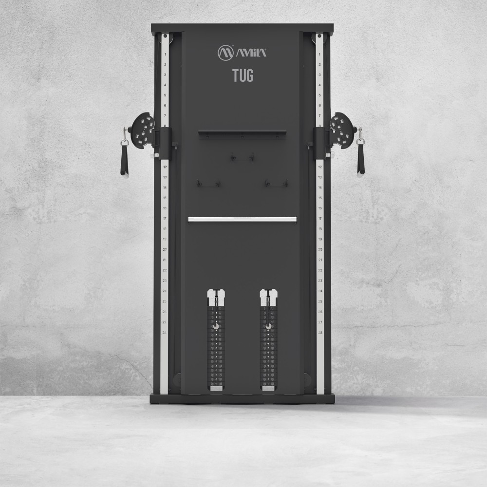 Επιτοίχια Διπλή Τροχαλία Dap Machine Tug