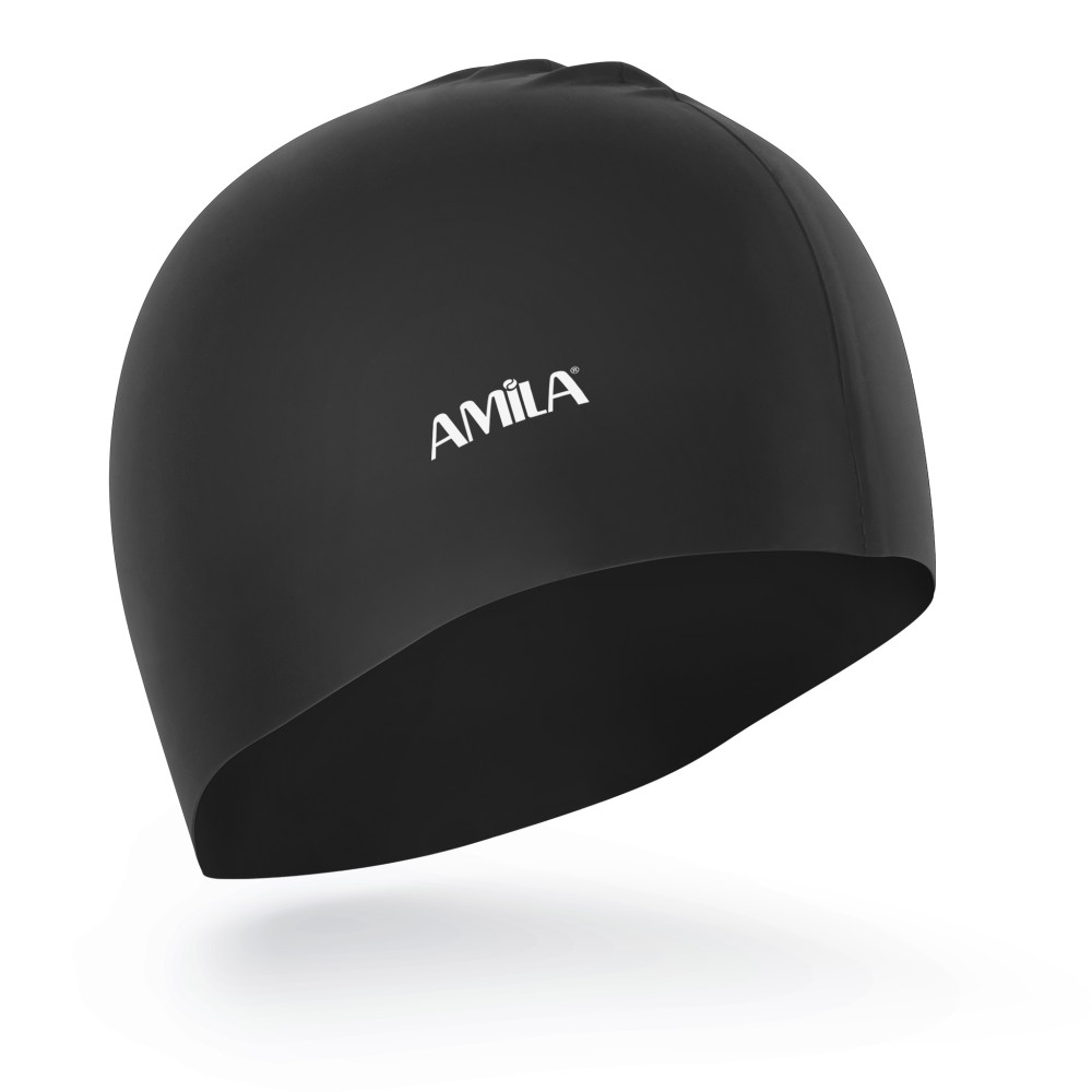Σκουφάκι Κολύμβησης AMILA Basic Μαύρο