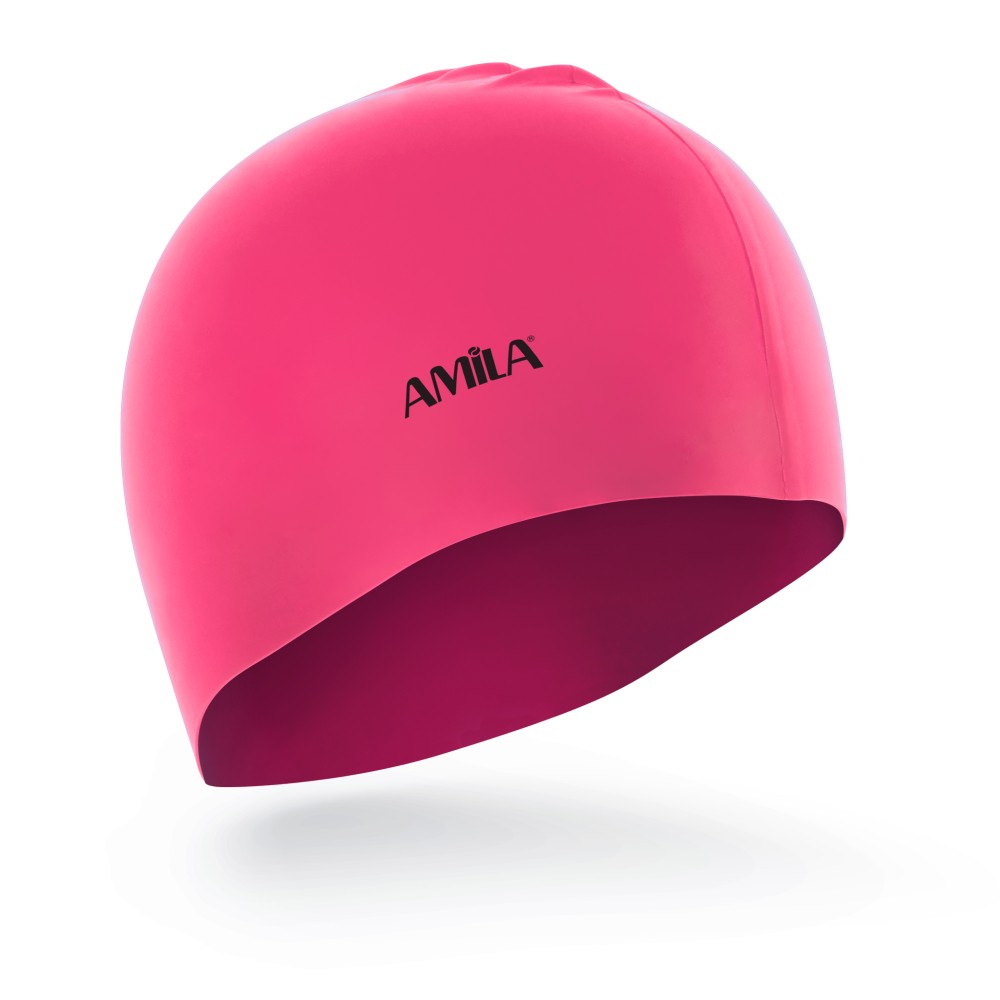 Σκουφάκι Κολύμβησης AMILA Basic Ροζ