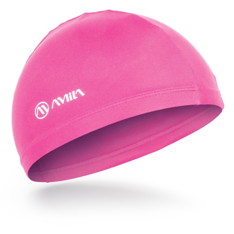 Σκουφάκι Κολύμβησης Παιδικό AMILA Lycra Ροζ