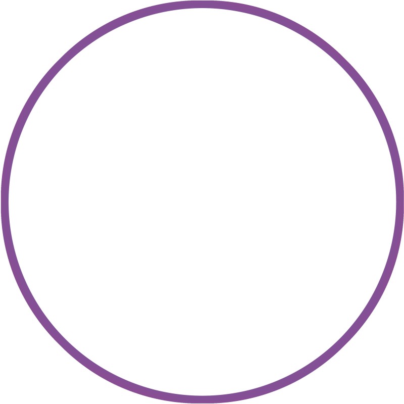 Χούλα-Χουπ 70cm - Φ19mm - 260gr, Μωβ