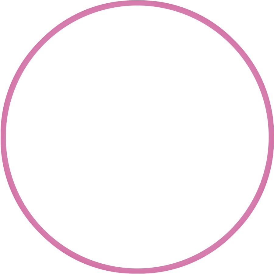 Χούλα-Χουπ 70cm - Φ19mm - 260gr, Ροζ