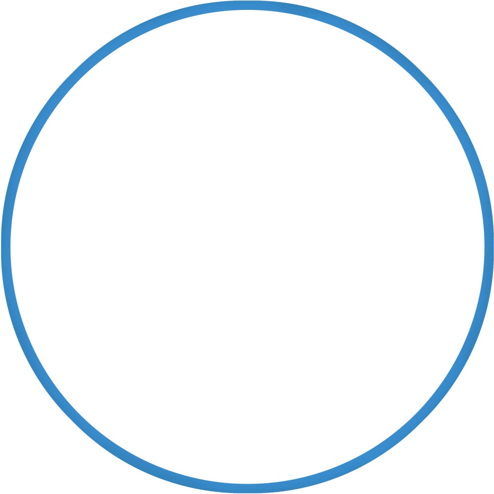 Χούλα-Χουπ 70cm - Φ19mm - 230gr, Μπλε