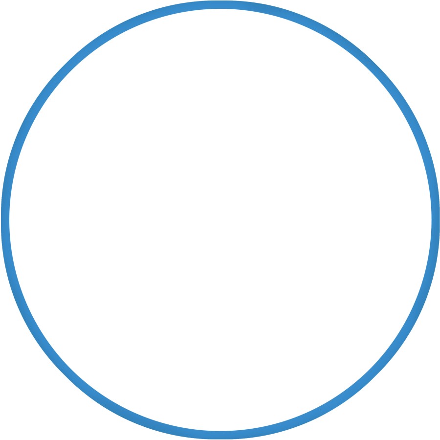 Χούλα-Χουπ 70cm - Φ19mm - 230gr, Μπλε