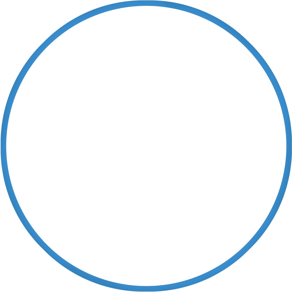 Χούλα-Χουπ 76cm - Φ18mm - 185gr, Μπλε