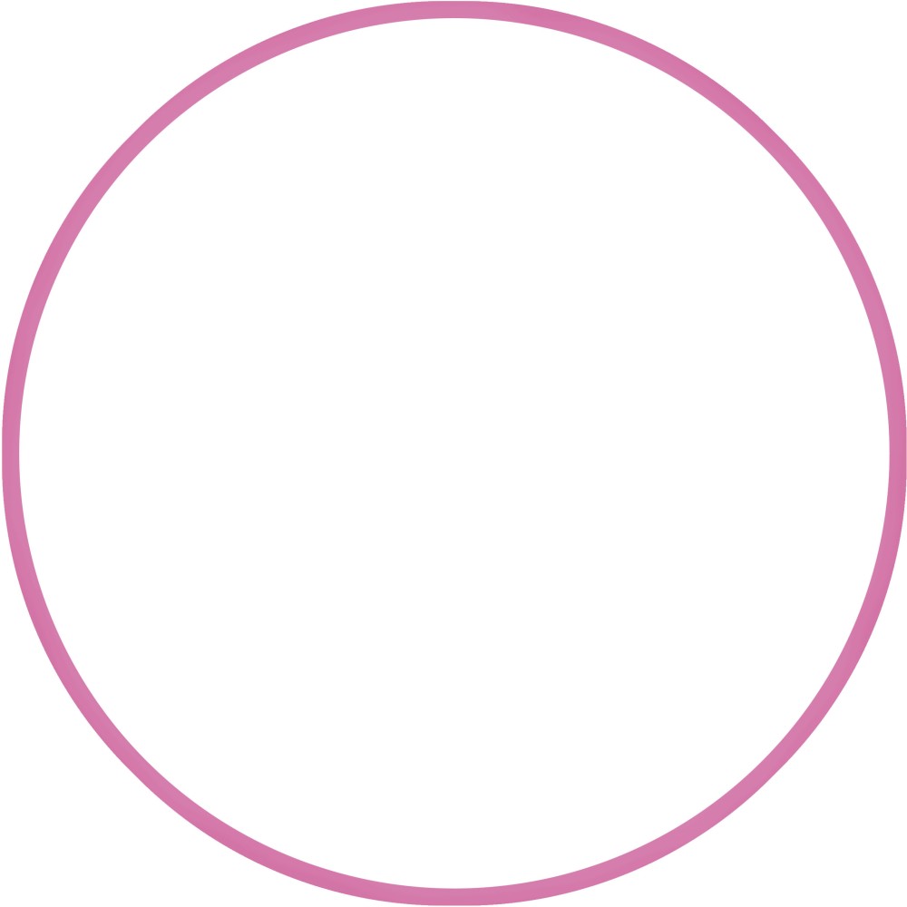 Χούλα-Χουπ 60cm - Φ18mm - 155gr, Ροζ