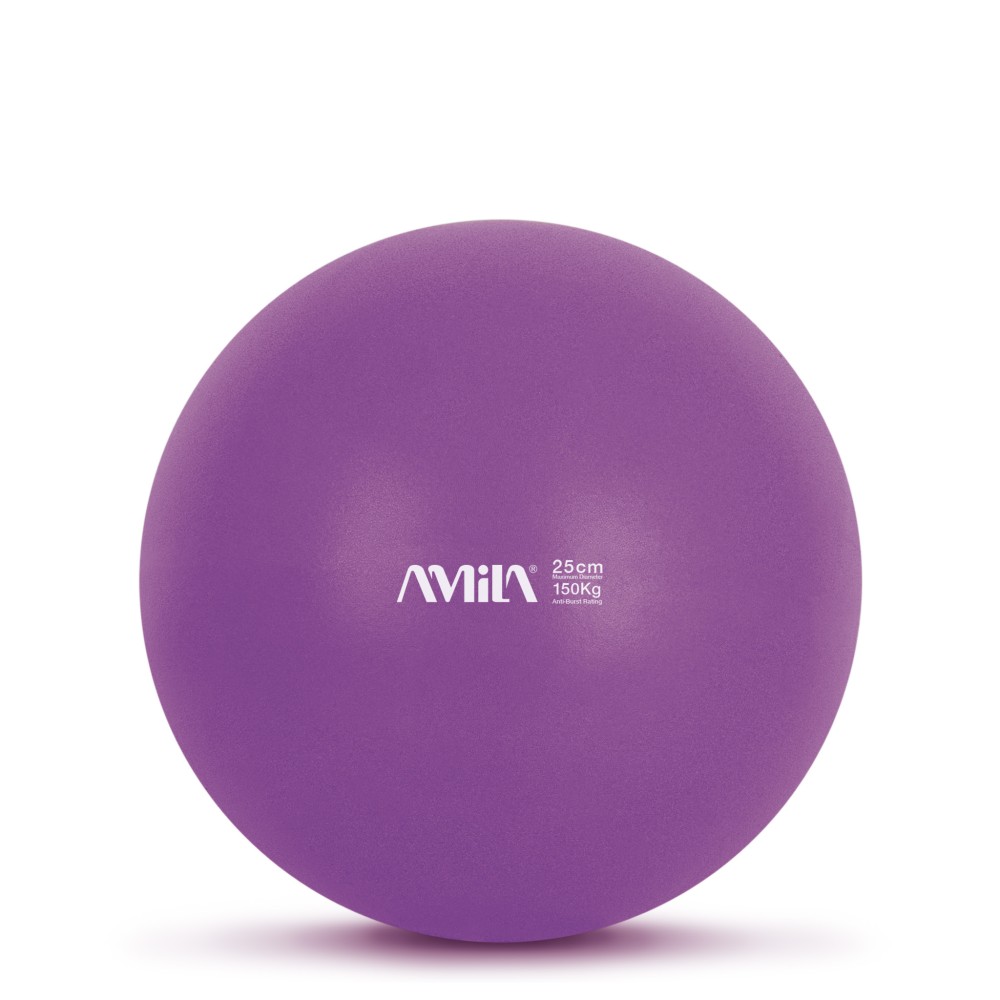 Μπάλα Γυμναστικής AMILA Pilates Ball 25cm Μωβ Bulk