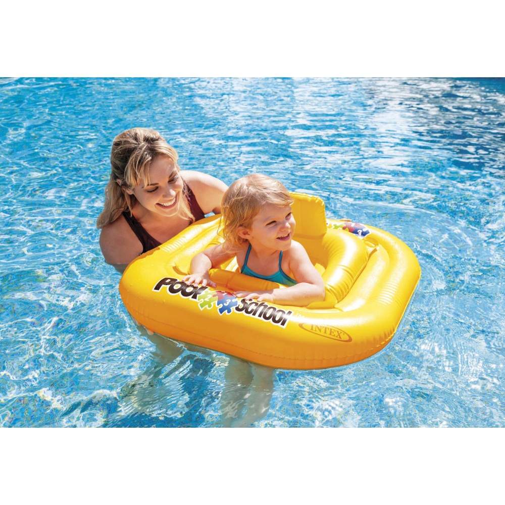 Περπατούρα Θαλάσσης Intex Pool School Deluxe Baby Float