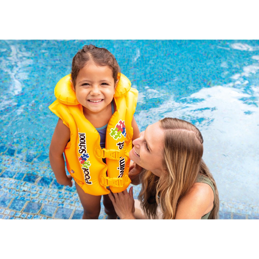 Γιλέκο Φουσκωτό Intex Pool School Deluxe Swim Vest