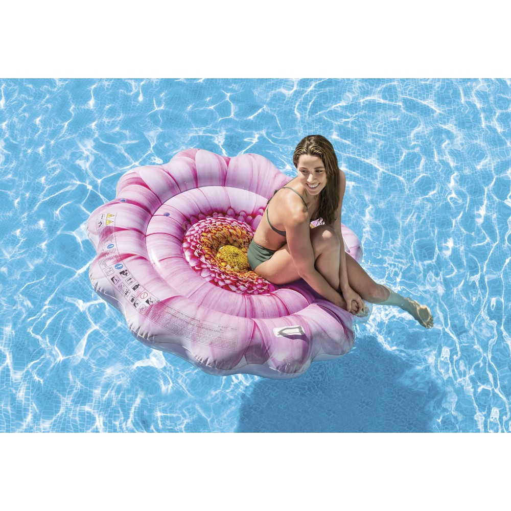 Pink Daisy Flower Mat