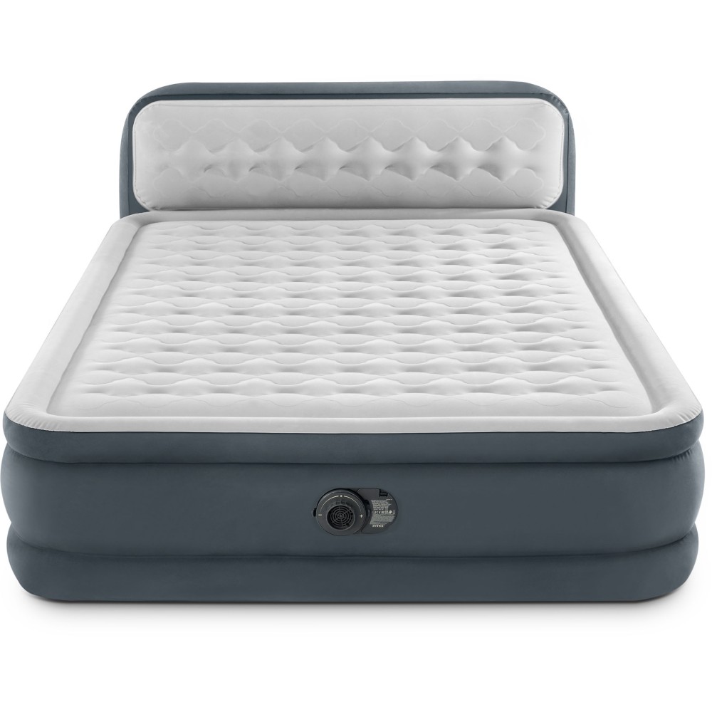 Φουσκωτό Στρώμα Ύπνου Intex Ultra Plush Headboard Queen