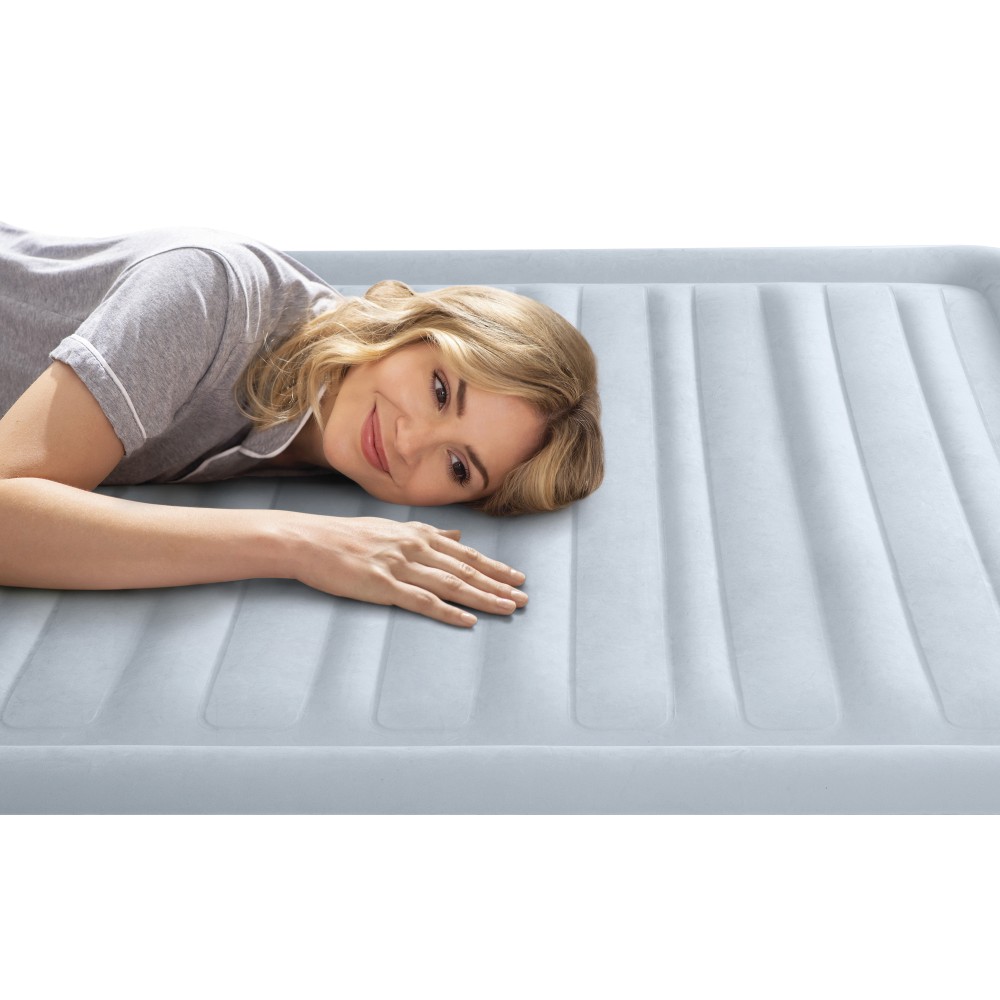 Φουσκωτό Στρώμα Ύπνου Intex Plush Headboard Queen