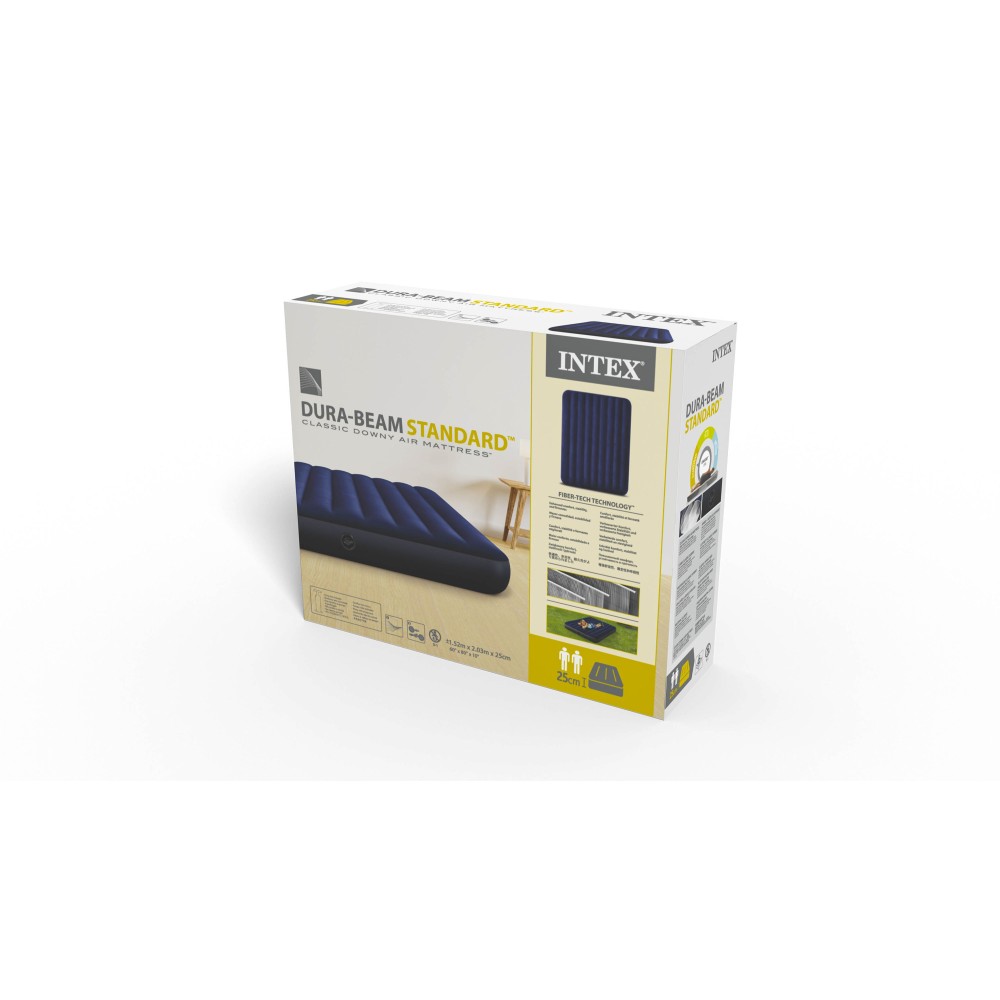 Φουσκωτό Στρώμα Ύπνου Intex Classic Downy Queen