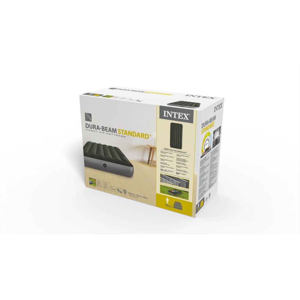 Φουσκωτό Στρώμα Ύπνου Intex Downy Twin