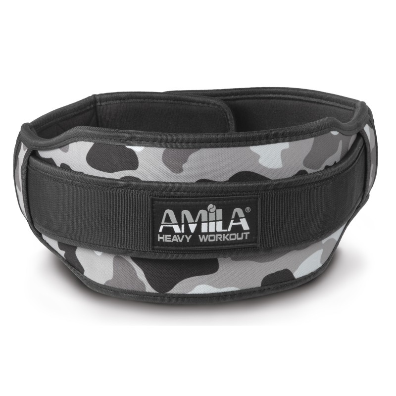 Ζώνη Άρσης Βαρών Neoprene AMILA TACTICAL L