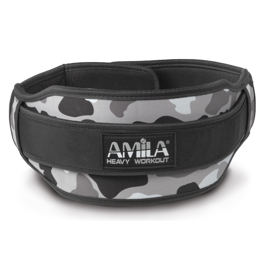 Ζώνη Άρσης Βαρών Neoprene AMILA TACTICAL L